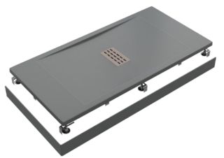 Экран Good Door Stella ГРАФИТ 1000x700